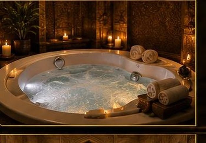 Luxury jacuzzi at Exotic Beauty & Spa Raipur